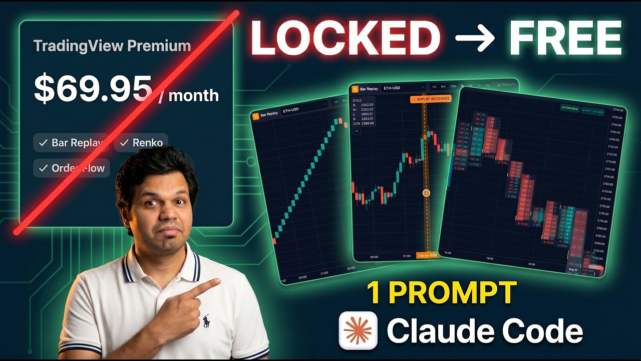 TradingView-Style Bar Replay & Backtest Sim