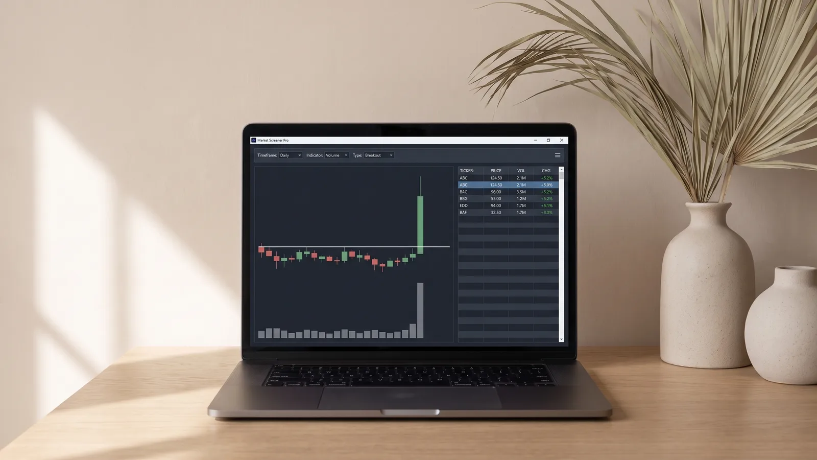 Stock Breakout Screener