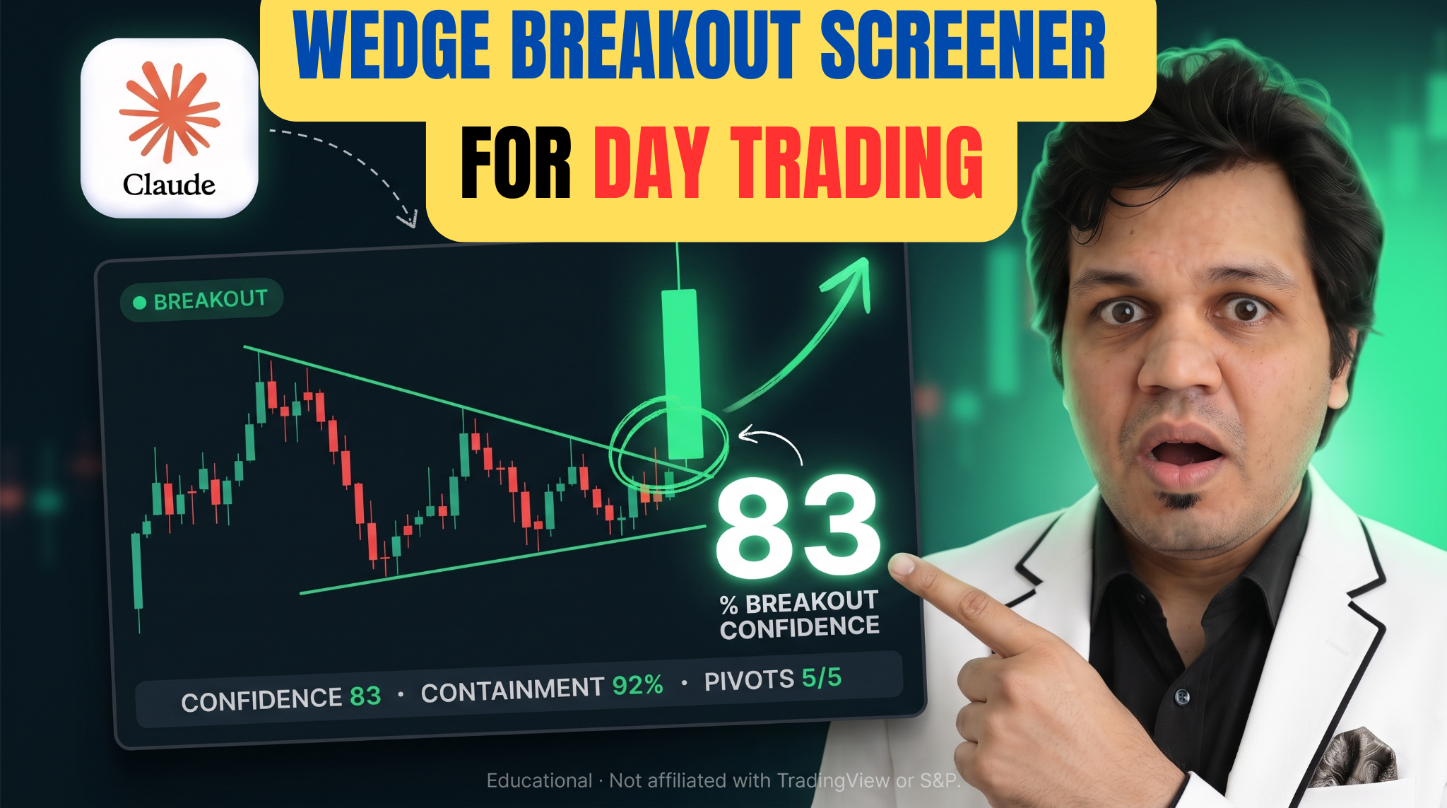 Falling-Wedge Breakout Screener
